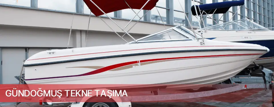 Gündoğmuş İlçemi Tekne Taşıma